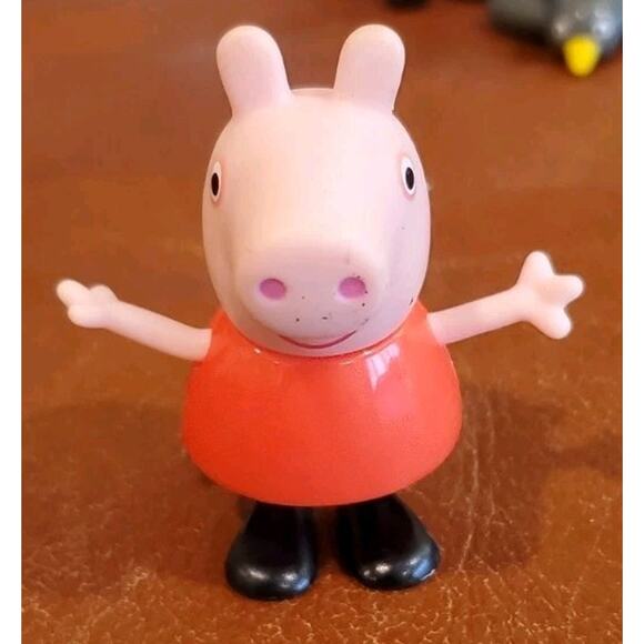 Peppa Pig Daddy Pig Rebecca Rabbit Ginny Giraffe Ms Gazelle 2 Penguins Playset - Picture 5 of 16